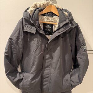 Men's Sherpa Lined Bomber Jacket